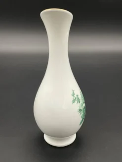 Aiguière vintage Royal Porzellan Bavaria KPM, décor floral vert