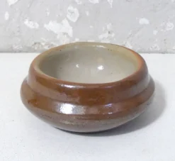 ancien beurrier en grès