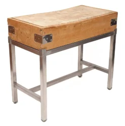Ancien billot de boucher