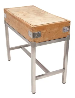 Ancien billot de boucher