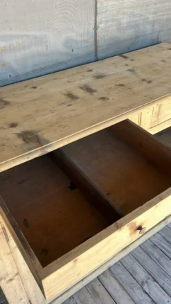 Ancien buffet de campagne bois brut
