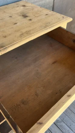 Ancien buffet de campagne bois brut