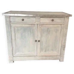 Ancien buffet de campagne en bois massif
