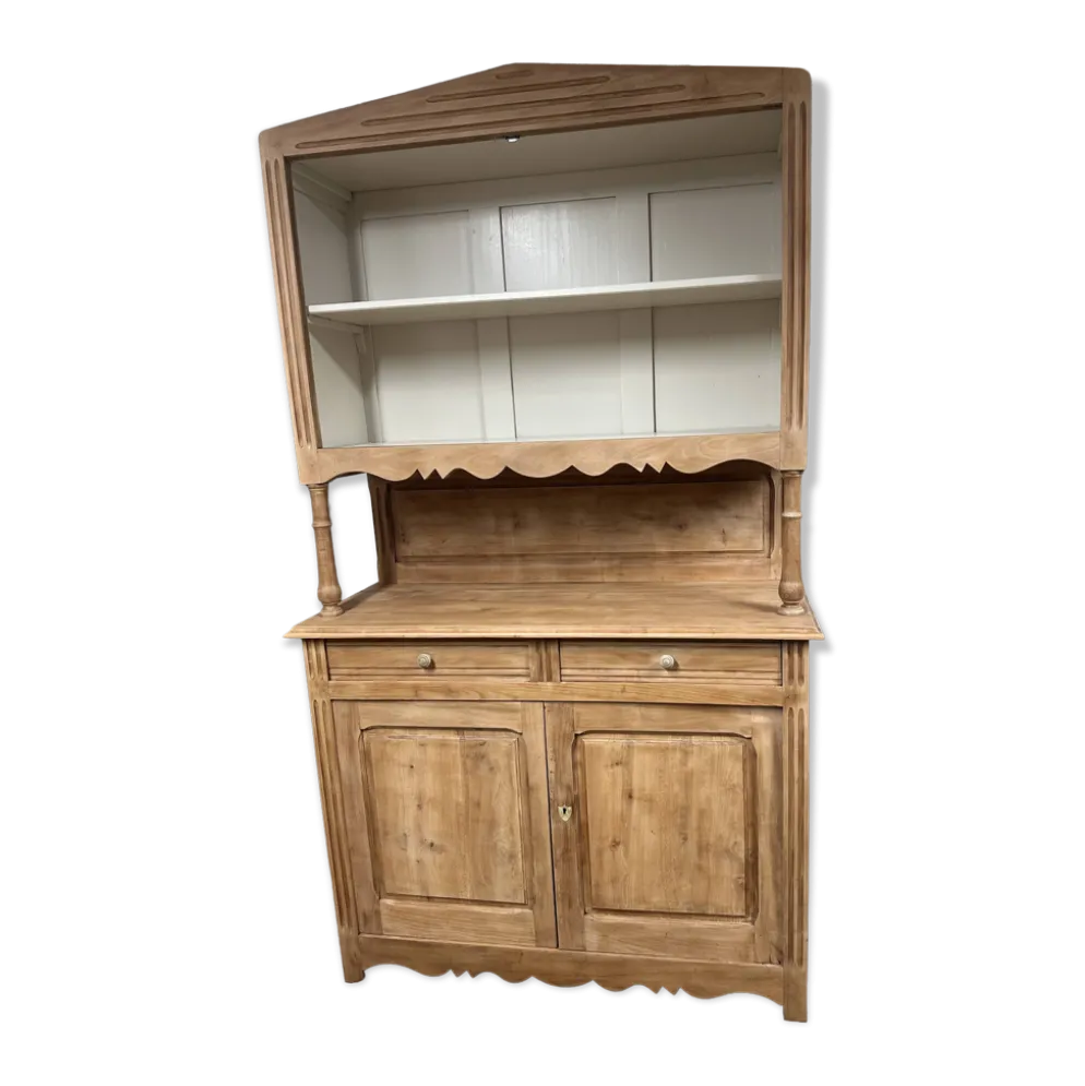Ancien buffet, vaisselier double corps