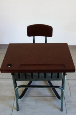 Ancien bureau écolier évolutif années 30