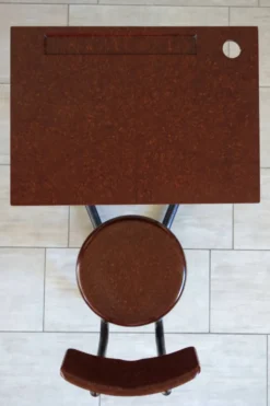 Ancien bureau écolier évolutif années 30