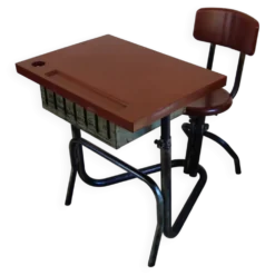 Ancien bureau écolier évolutif années 30