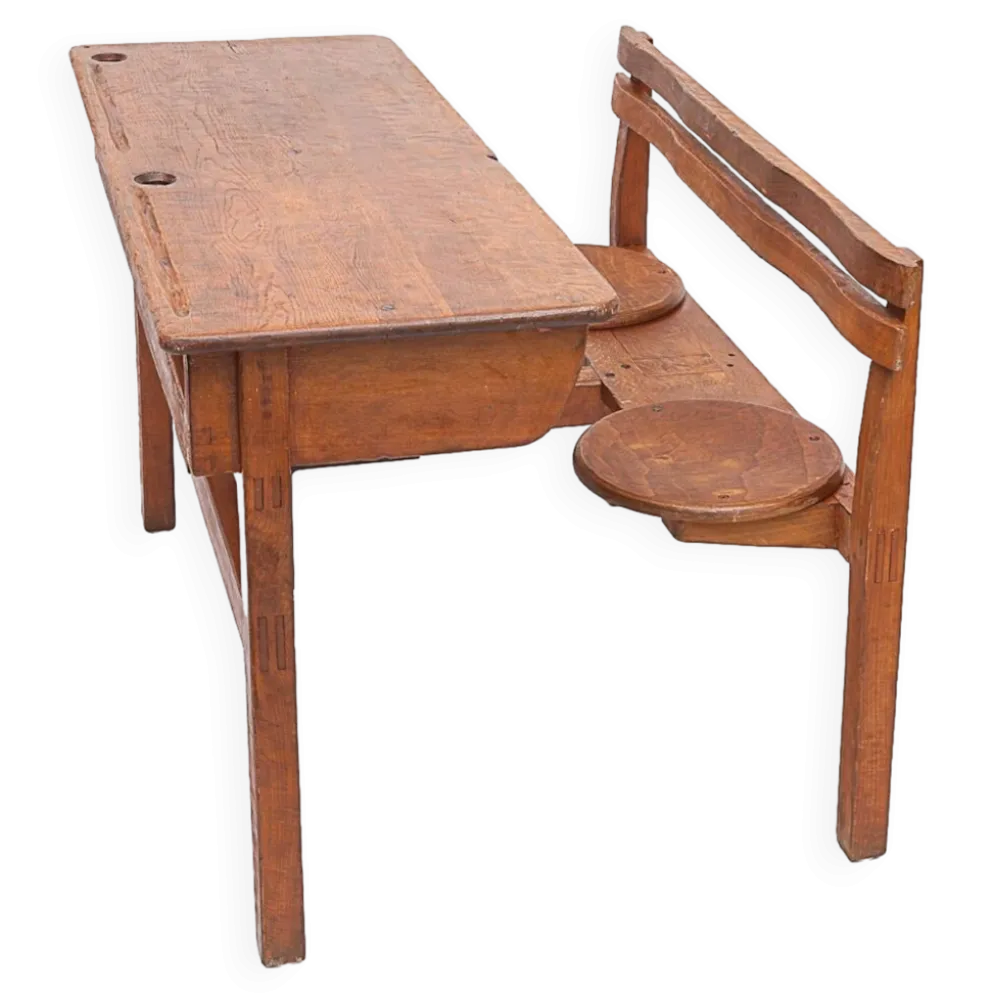 Ancien bureau d'écolier