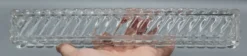 Ancien chemin de table - baccarat 19 xix eme - bambou tors