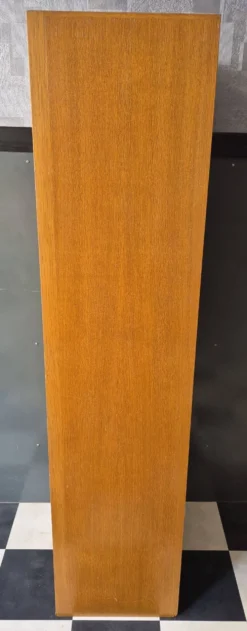 Ancien classeur à rideaux en bois massif