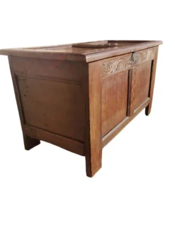 Ancien coffre anglais / coffer XVII siecle