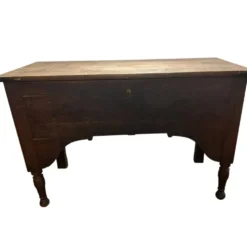 Ancien coffre en bois – meuble de rangement vintage