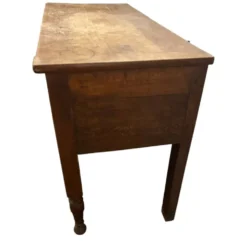 Ancien coffre en bois – meuble de rangement vintage