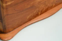 Ancien coffret peint/boîte à ouvrages/bijoux monogrammé CL
