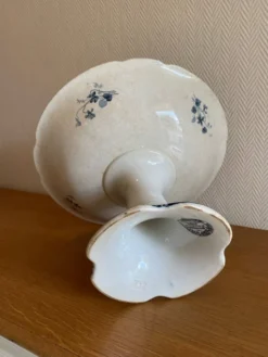 Ancien compotier signé E. Bourgeois Paris Grand Dépôt fin XIXeme