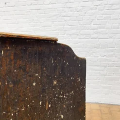 Ancien comptoir de magasin en bois début XXème