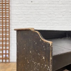 Ancien comptoir de magasin en bois début XXème