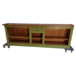 Ancien comptoir en bois