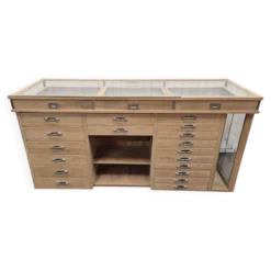 Ancien comptoir vitrine