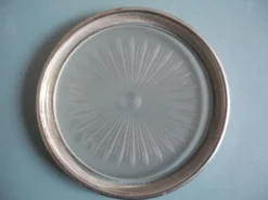 ancien dessous bouteille verrerie Maure-Vieil vintage bottle coaster wine