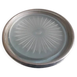 ancien dessous bouteille verrerie Maure-Vieil vintage bottle coaster wine