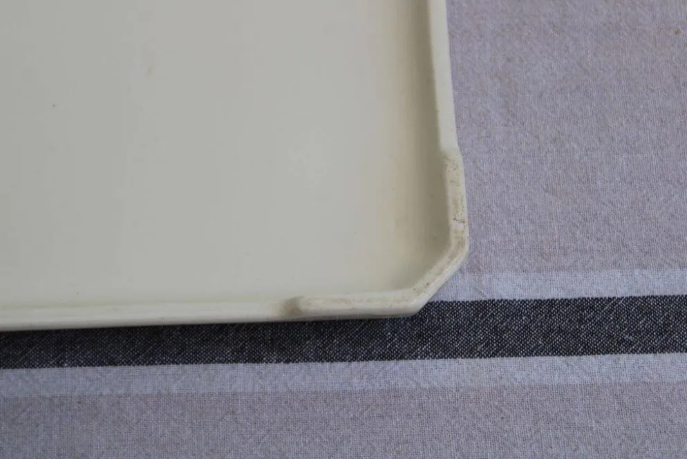 Ancien dessous de plat en céramique