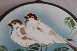 Ancien dessous de plat en céramique