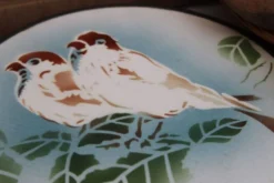 Ancien dessous de plat en céramique