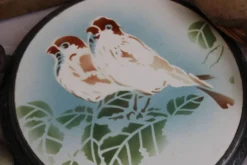 Ancien dessous de plat en céramique