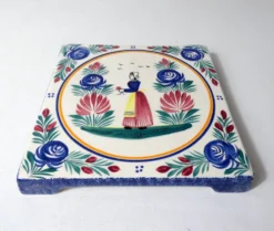 ancien dessous de plat HB Quimper