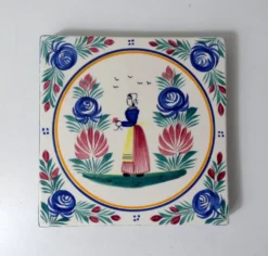 ancien dessous de plat HB Quimper