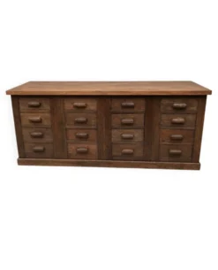 Ancien meuble de mercreroe en chêne