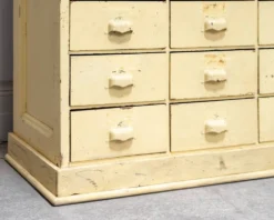 Ancien meuble de métier avec 40 tiroirs, 1940