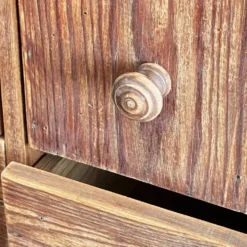 Ancien meuble de métier en pin à 19 tiroirs - Style apothicaire