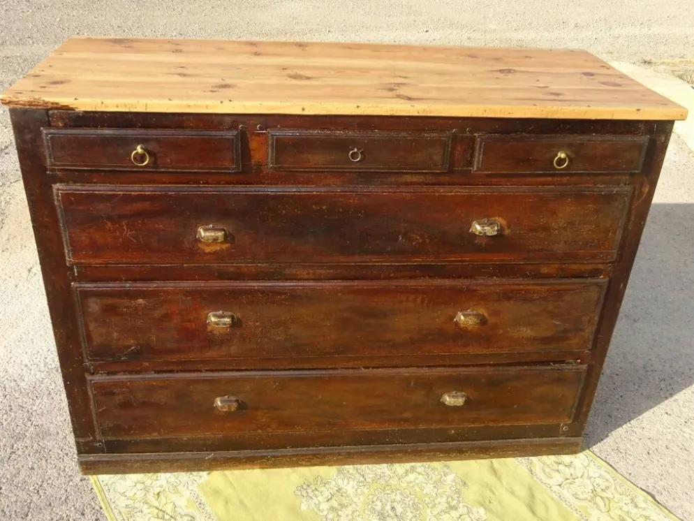 Ancien meuble de métiers, pantalonnière