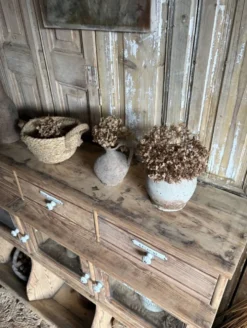 Ancien Meuble Grainetier D’épicerie – Tiroirs, Vitrines & Plaques Émai