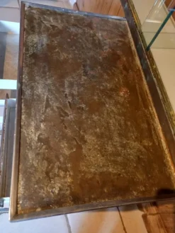 Ancien meuble métallique, médical