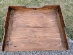 Ancien Meuble table de toilette Lavabo Bureau Début 20e