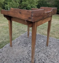 Ancien Meuble table de toilette Lavabo Bureau Début 20e