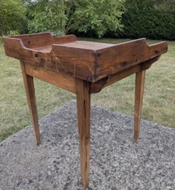 Ancien Meuble table de toilette Lavabo Bureau Début 20e
