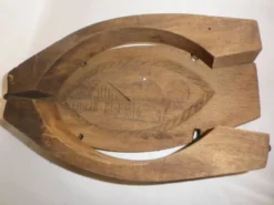ancien moule a beurre en bois