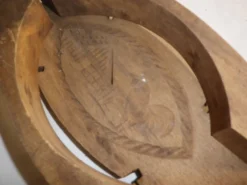 ancien moule a beurre en bois