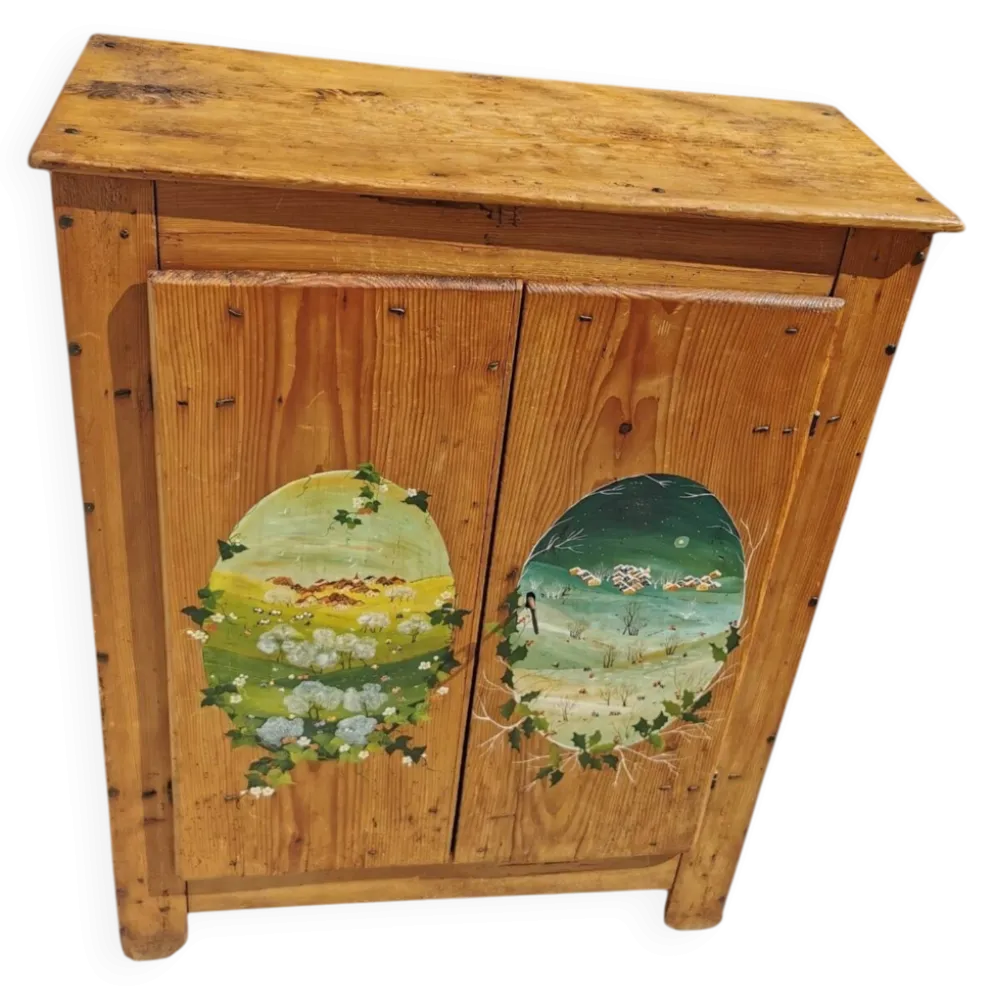 Ancienne Armoire Confiturier d'Alpage Savoyard