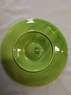 Ancienne assiette à huîtres digoin sarreguemine