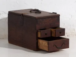Ancienne boîte japonaise à tiroirs – Fin de la période Meiji (c.1890-1910) #25