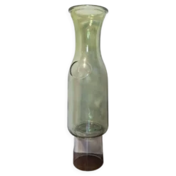 Ancienne bouteille de lait verte