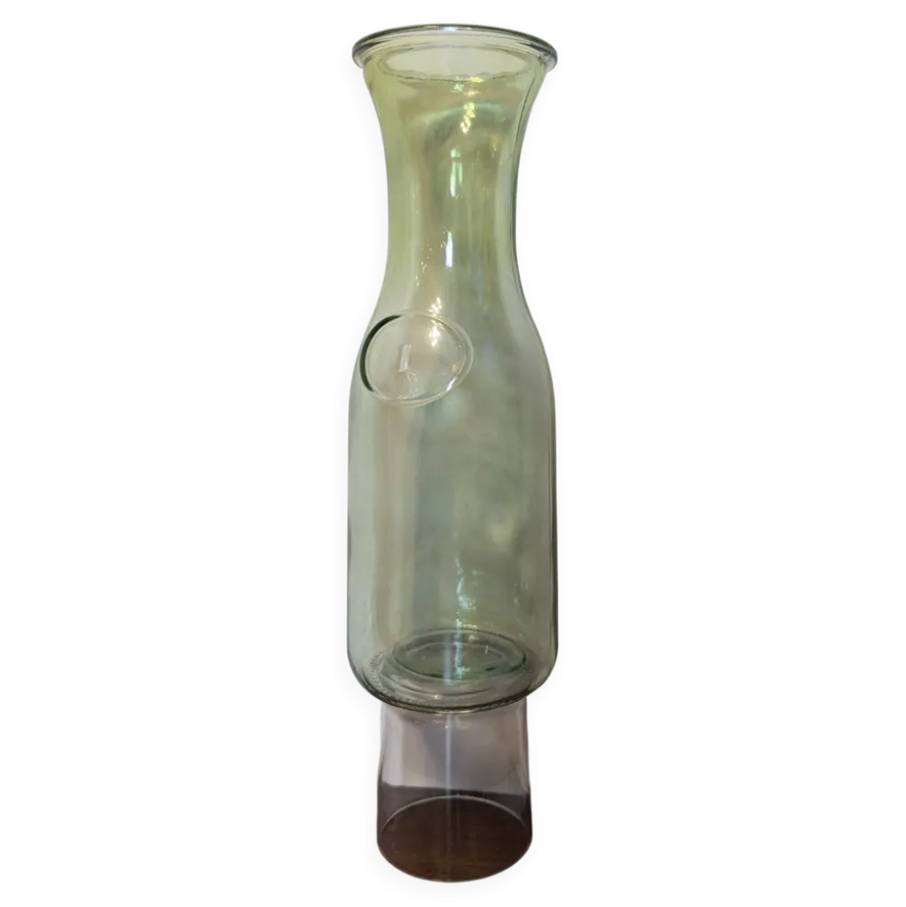 Ancienne bouteille de lait verte