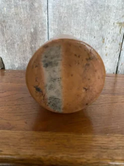 Ancienne Bouteille Doulton Lambeth Grès au Sel Marron Culot Carré 1860