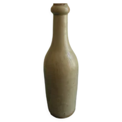 ancienne bouteille grès huile vin déco rustique french stoneware bottle
