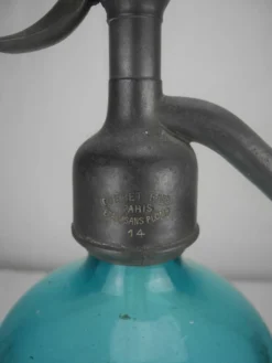 ancienne bouteille siphon eau seltz Drouhin antique french bottle